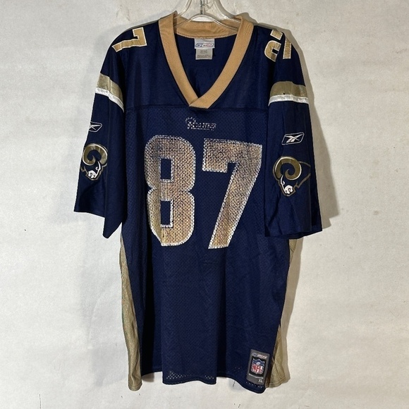 Retro Vintage Reebok NFL Rams Football Jersey size mens XL - Picture 6 of 11